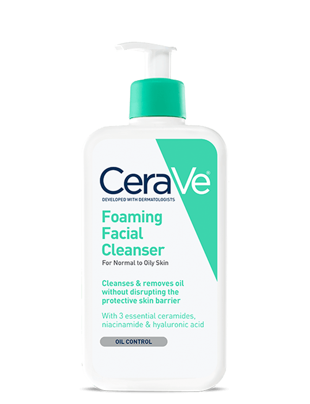 فوم شستشوی سراوی 237 نرمال تا چرب (آمریکایی) | CeraVe Foaming Facial Cleanser 237ml