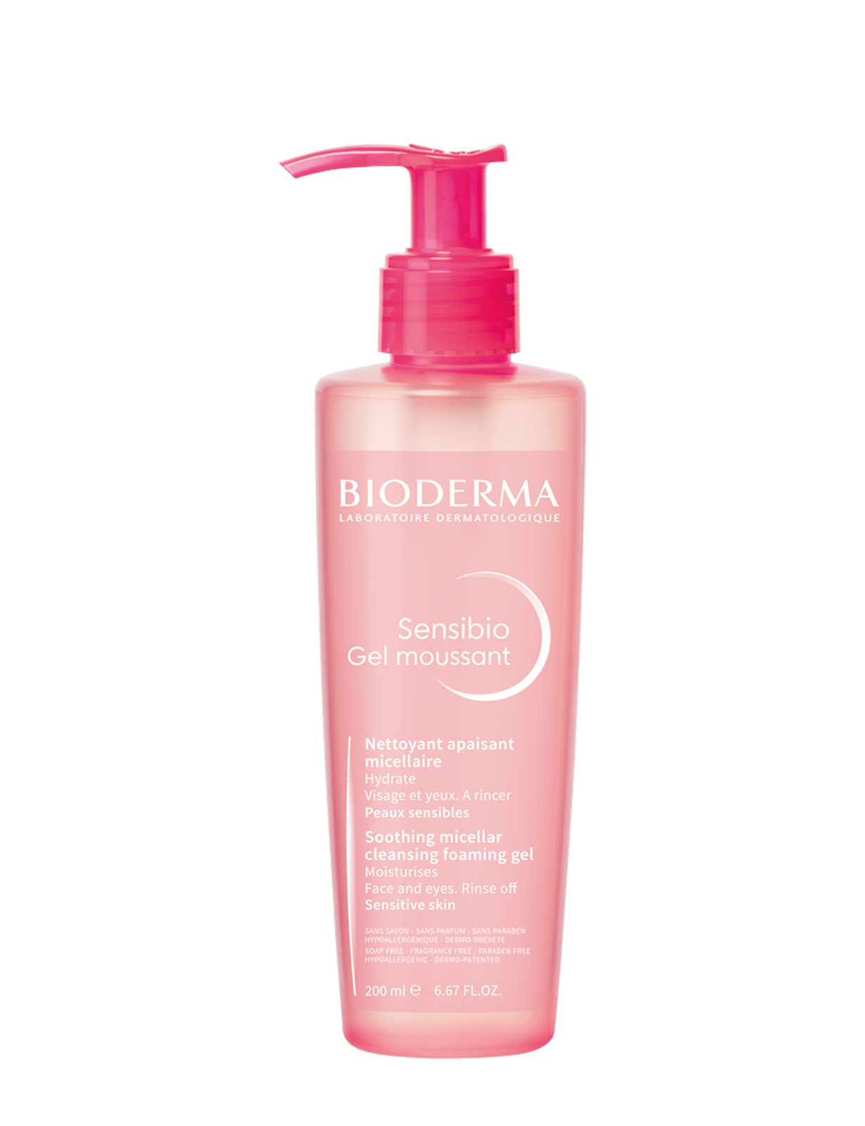 بایودرما شوینده پوست خشک Bioderma Sensibio Mild Cleansing Foaming Gel 200ml