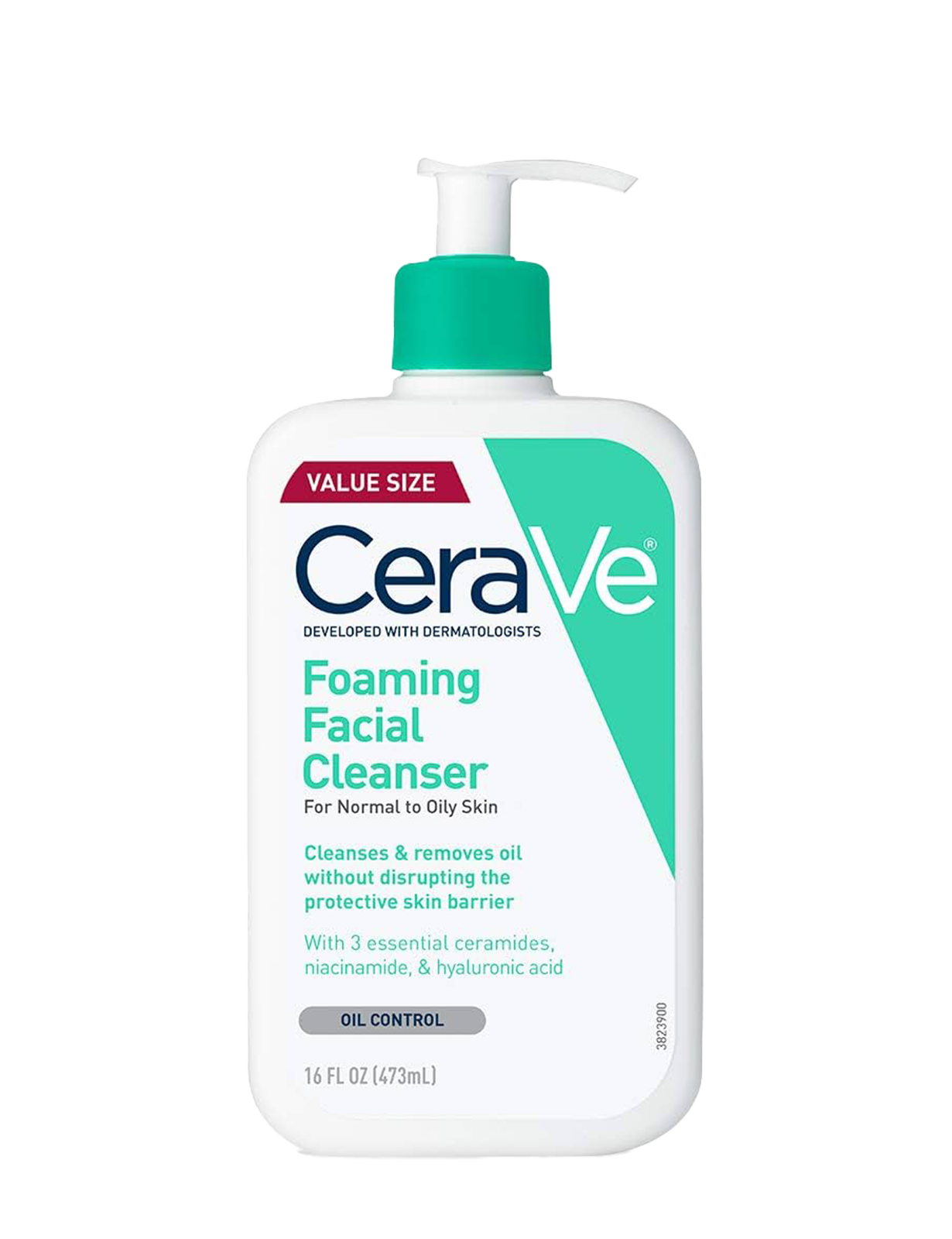 فوم شوینده سراوی مناسب پوست نرمال تا چرب  CeraVe Foaming Facial Cleanser for Normal to Oily Skin 473ml