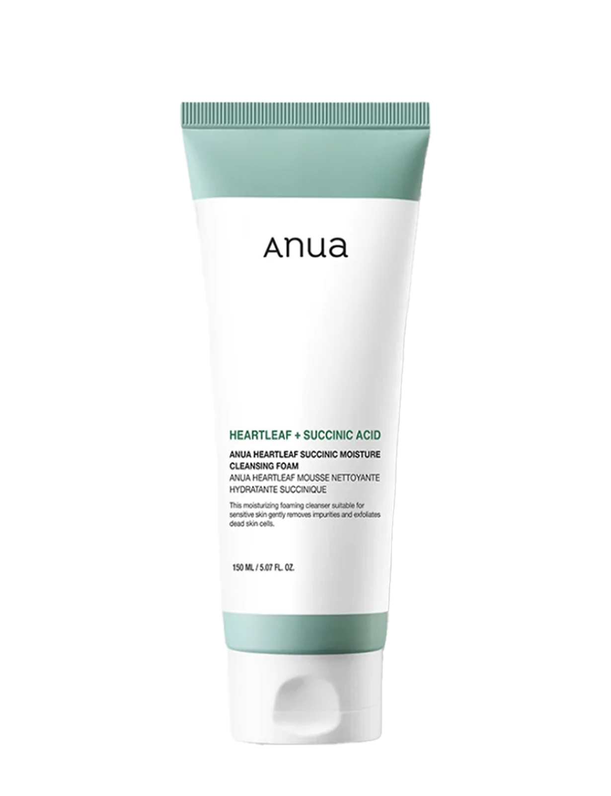 فوم شستشوی ساسینیک اسید آنوا تسکین دهنده | Anua Heartleaf Succinic Moisture Cleansing Foam