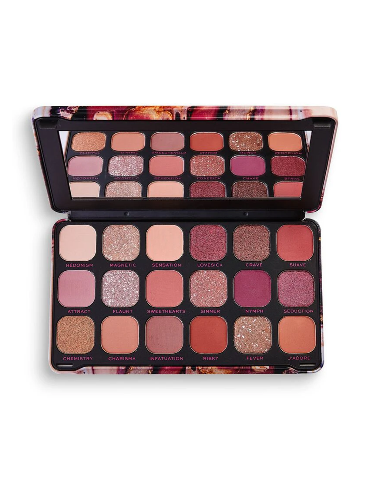 پالت سایه چشم فوراور فلاولس الور رولوشن Makeup Revolution Eyeshadow Palette Forever Flawless Allure