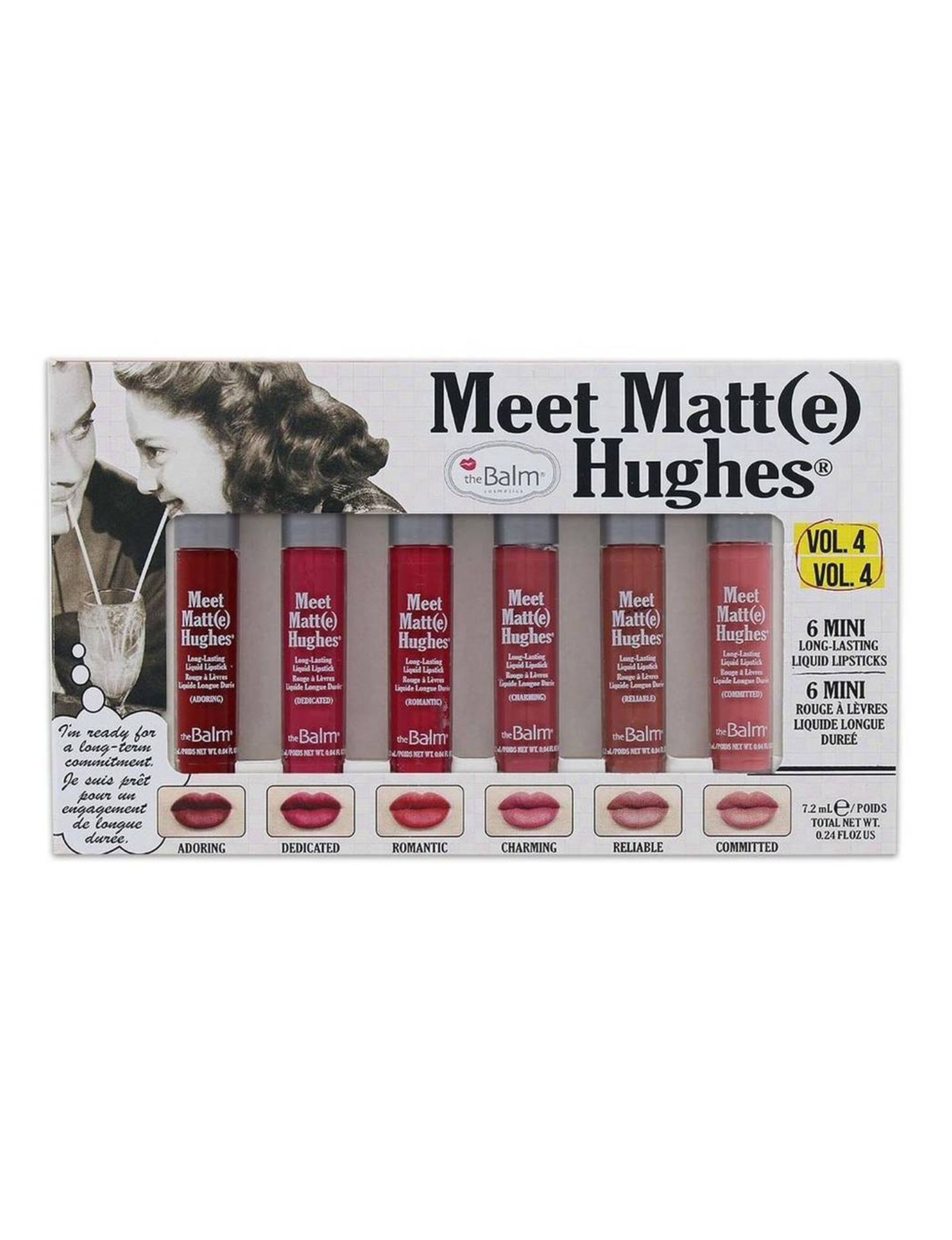 پک رژ لب ۶عددی مات د بالم The Balm mini meet Matt Hughes