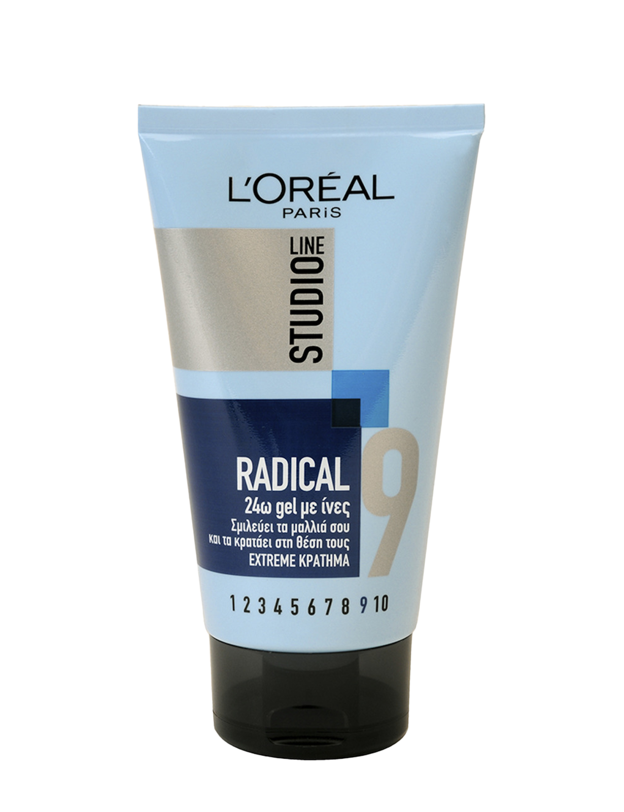 ژل مو لوریل l'oreal paris studio line gel radical 9