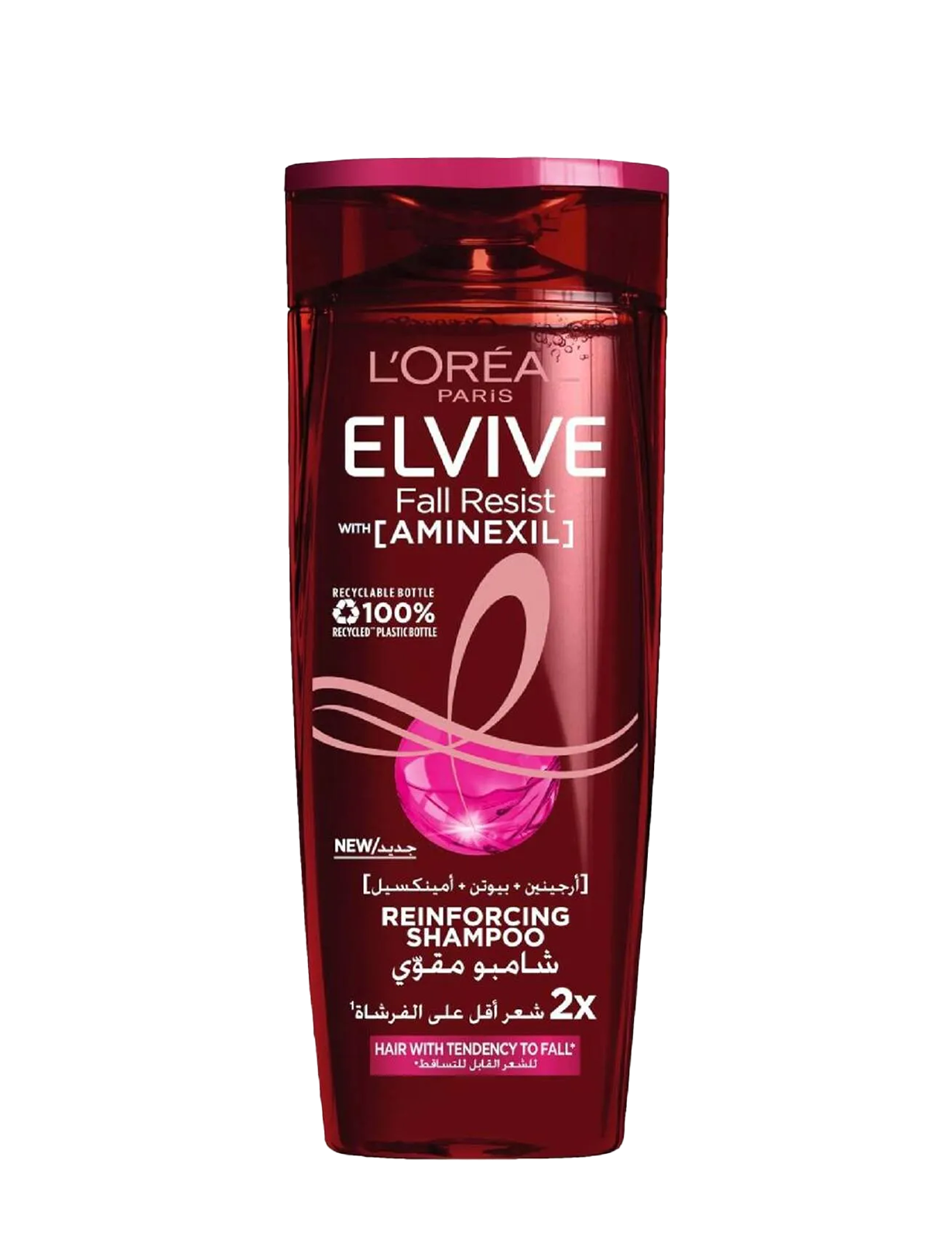 شامپو لوریل ضد ریزش فال رزیست | l'oréal paris elvive fall resist shampoo