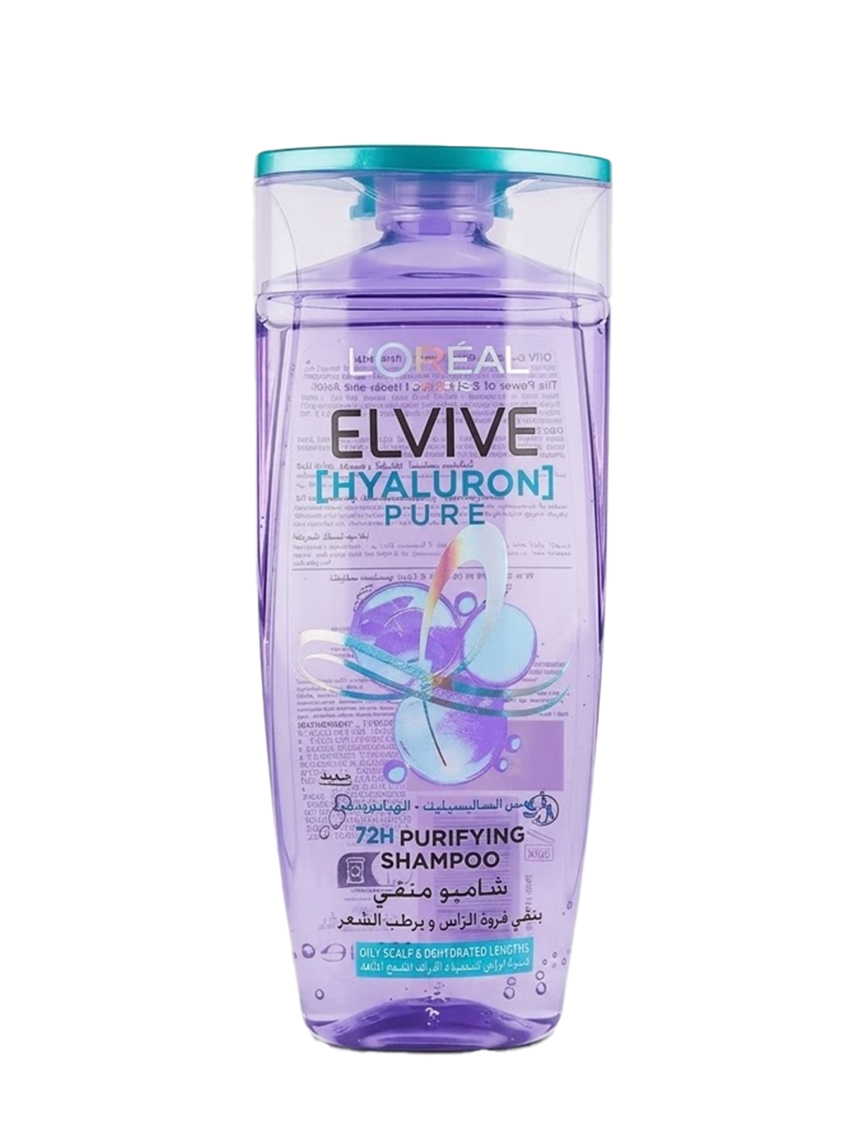 شامپو لوریل آبرسان هیالورون پیور | l'oréal paris elvive hyaluron pure shampoo
