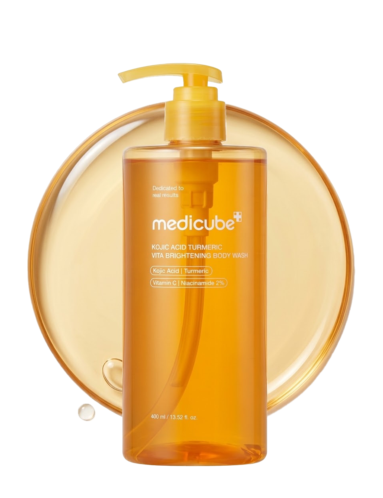 شوینده بدن مدی کیوب کوجیک اسید روشن کننده | Medicube kojic acid turmeric vita brightening body wash