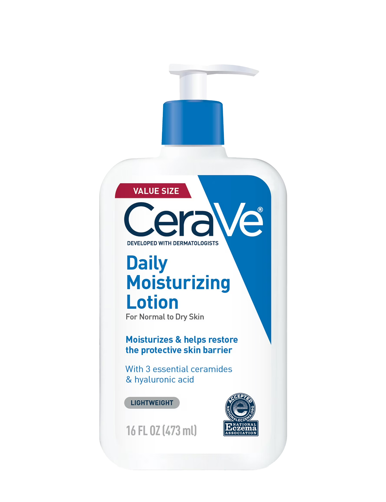سراوی مرطوب کننده پوست خشک و خیلی خشک | CeraVe Moisturising Lotion with Ceramides for Dry to Very Dry Skin 473ml‏